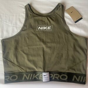 Nike Pro Dri-FIT Crop Tank. NWT. Size XL.